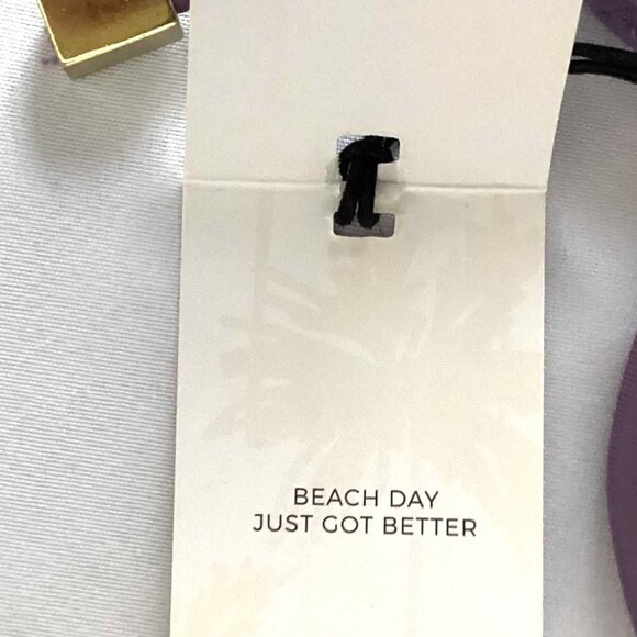 NWT Women’s One-Piece Sz.M Lavender Purple Steel Shade & Shore Brand Swimsuit - Picture 5 of 8